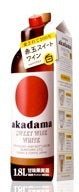 サントリー 赤玉スイートワイン 白 1800ml（1.8L） 1本＜紙パック＞【ご注文は2ケース（12本）まで同梱可能です】