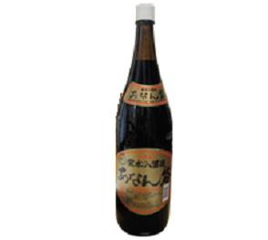 穴谷醤油（あなん谷） 濃口（甘口） 1.8L 1800ml 1本【ご注文は1ケース（6本）まで同梱可能です】