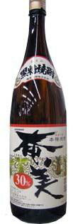 奄美酒類 黒糖焼酎 奄美 30度 1.8L瓶 1本【ご注文は1ケース(6本)まで同梱可能です】