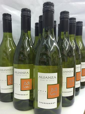【送料無料】＜アリアンサ＞ シャルドネ チリワイン 750ml 12本