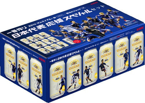 【5/27日発売】【先行予約販売受付中】キリン 一番搾り 魔法のジョッキ付き 日本代表応援スペシャルセット 【ご注文は2セットまで１個口配送可能】