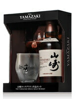 【送料無料】サントリーシングルモルトウイスキー 山崎43％ 350ml 山崎ロックグラス付き ギフトボックス 【お中元・父の日・ご贈答用対応致します】
