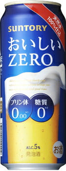 サントリー おいしいゼロ 500ml×24本 【ご注文は2ケースまで同梱可能です】