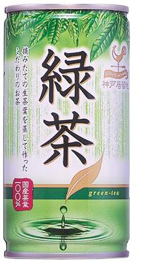神戸居留地 緑茶 190ml×30本（1ケース）【ご注文は3ケースまで同梱可能です】