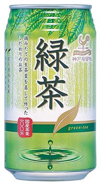 神戸居留地 緑茶 340ml×24本（1ケース）【ご注文は3ケースまで同梱可能です】