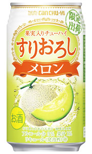 宝 缶チューハイ すりおろしメロン 335ml×24本 【ご注文は3ケースまで同梱可能です】
