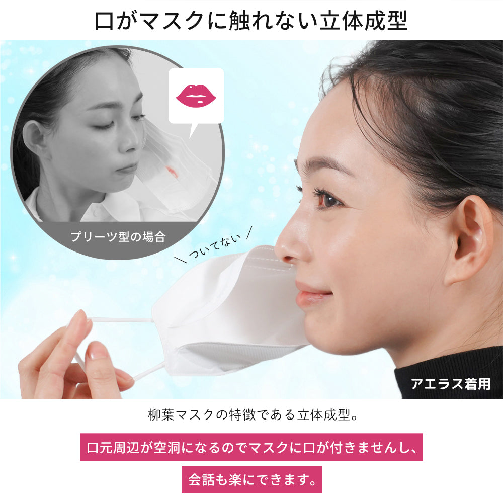 【20枚入】KF94  3D立体マスク ホワイト