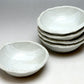 【送料無料】小鉢5枚5セット 新川凛12cm小鉢 直径12.5cm 美濃焼 刷毛目 グレー 料亭 和風ボウル 深皿 呑水 とんすい 鍋用品 土鍋小物 国産 和食器 陶器のふる里