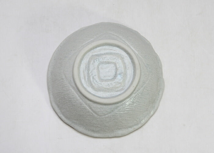 【送料無料】小鉢5枚5セット 新川凛12cm小鉢 直径12.5cm 美濃焼 刷毛目 グレー 料亭 和風ボウル 深皿 呑水 とんすい 鍋用品 土鍋小物 国産 和食器 陶器のふる里