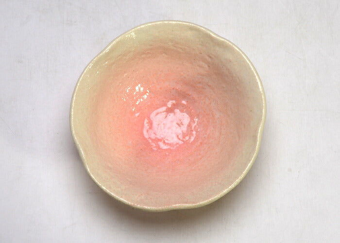 小鉢５枚セット 桜志野花小鉢 直径12.5cm ピンク 桃色 和風ボウル 深皿 呑水 とんすい 鍋用品 美濃焼 国産 和食器 おしゃれ セット割引 同梱OK 送料無料 （沖縄は送料割引）  陶器のふる里  stockヤ
