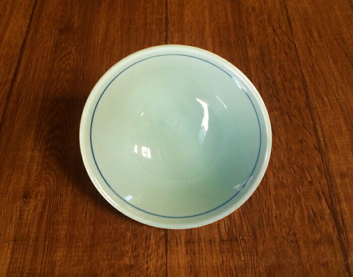 梅だより鯛茶（直径15.5cm） 和柄：藍色 丼 国産 美濃焼 どんぶり 茶漬け丼 業務用   陶器のふる里  stockヤ