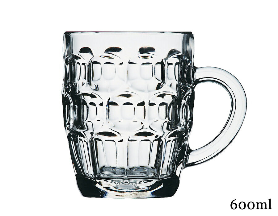 ブリタニア600ジョッキ 容量600ml ビアジョッキ ビアグラス ビールジョッキ ガラス フランス製 BRITANNIA ARC ガラスコップ  陶器のふる里  trysワ