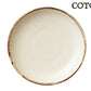 COTON5寸皿  直径16.8cm 取り皿 ケーキ皿 丸皿 食器 プレート 和食洋食OK 電子レンジOK 食洗機OK ハンドペイント 国産 日本製   陶器のふる里  trysケ