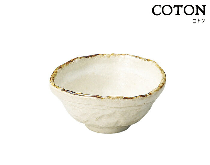 COTONさんかく小鉢  三角形幅11cm 高5.2cm 小鉢 深皿 食器 和食洋食OK 電子レンジOK 食洗機OK ハンドペイント 国産 日本製  陶器のふる里  trysケ