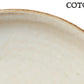 COTON４寸皿  直径14cm 小皿 ケーキ皿 丸皿 食器 プレート 和食洋食OK 電子レンジOK 食洗機OK ハンドペイント 国産 日本製   陶器のふる里  trysケ