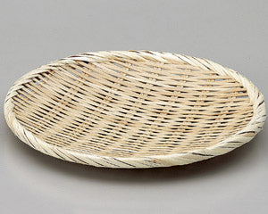 盆ザル（並）尺 直径30ｃｍ 丸型 竹ざる 単品 ベトナム産 鍋小物   陶器のふる里  trysワ
