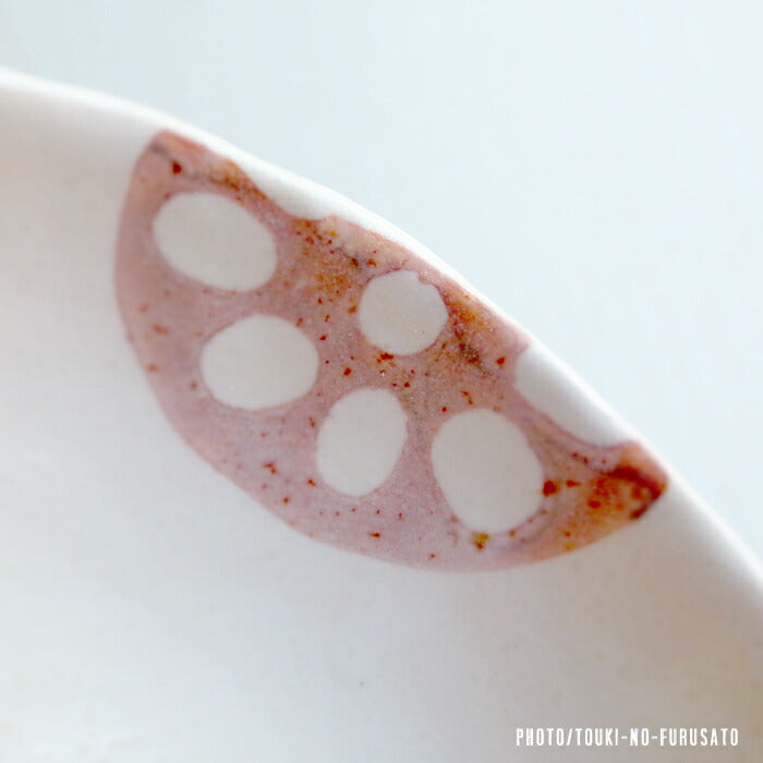 れんこん白 三角小鉢 幅12.2cm 和食器 おしゃれ 楕円小鉢 ボウル ホワイト 蓮根 レンコン 野菜 磁器 良質 国産 次世代 現代風 料亭 業務用 卸値  陶器のふる里  stockヤ
