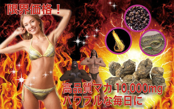 超マカ 高麗人参 クラチャイダム トンカットアリ 牡蠣 亜鉛 サプリメント