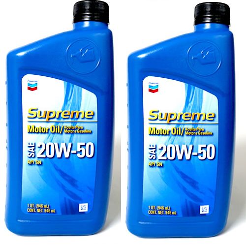 《メーカー直送品》20W50【送料無料】　Supｒeme CHEVRON 1　Moter　Oil シェブロン　モーターオイル 20W-50W【アメリカ産】【コストコ通販】