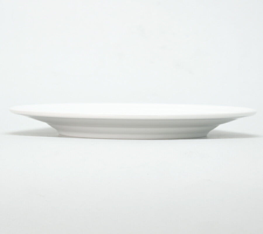 ハーモニー19cm皿 7.5吋ケーキ皿 直径19.5cm 高2.4cm 本格レストラン食器 白磁 磁器 美濃焼 白い器 白い食器 ホワイト 丸皿 取り皿 取り分け皿 ケーキ皿 和洋中 卸価格 問屋 業務用 大口OK 日本製   陶器のふる里  stockヤ