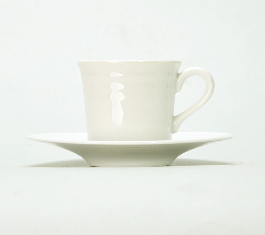 ハーモニー コーヒー碗皿 170cc 直径7.5cm 高6.8cm 本格レストラン食器 白磁 磁器 美濃焼 白い食器 ホワイト 和洋中 卸価格 問屋 業務用食器 大口OK 日本製   陶器のふる里  stockヤ