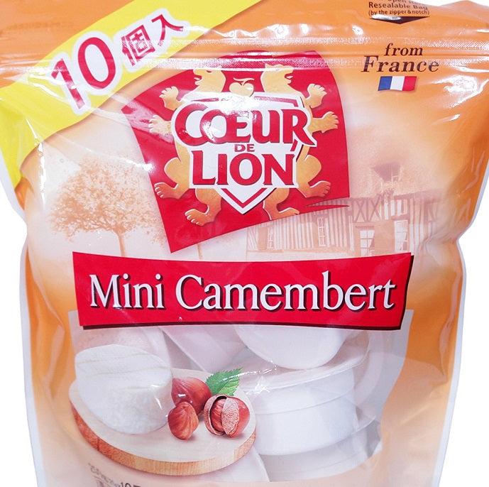 ミニカマンベール ：【冷蔵便】COEUR DE LION ミニカマンベール 10個 250g 【 クール・ド・リオン　クール ド リオン Camembert 個別包装【コストコ通販】＃8