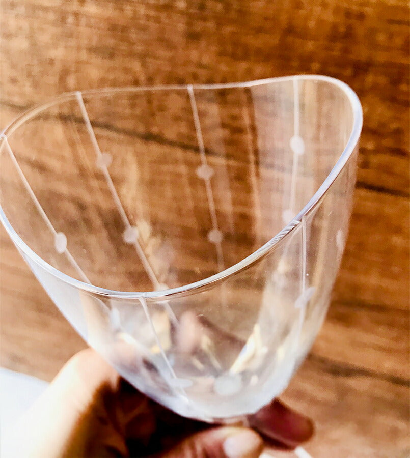 送料無料アイテム MERLOT (メルロー) ワイングラス290ビーズ＆ウェーブペアセット 容量284cc 箱入り  陶器のふる里  stock ガラスコップ セット おしゃれ ギフト プレゼント 引き出物 記念日　お祝い シャンパングラス カップル 結婚祝い 乾杯