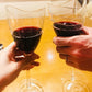 送料無料アイテム MERLOT (メルロー) ワイングラス290ビーズ＆ウェーブペアセット 容量284cc 箱入り  陶器のふる里  stock ガラスコップ セット おしゃれ ギフト プレゼント 引き出物 記念日　お祝い シャンパングラス カップル 結婚祝い 乾杯