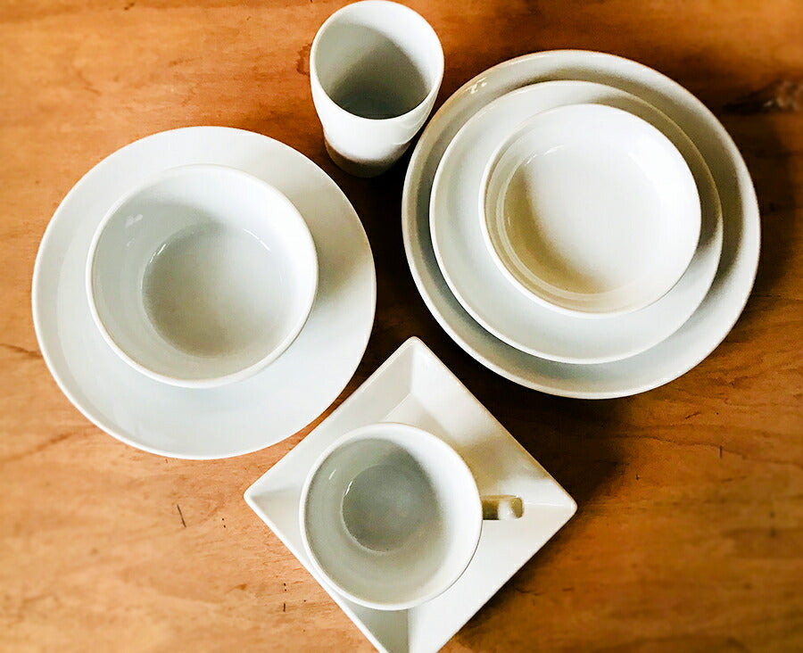 プレッツァ新生活スタート食器8点セット 国産 美濃焼 食器セット おしゃれ 一人暮らし  シンプル 割れにくい食器 陶器のふる里  stockヤ