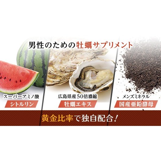 牡蠣の力EX 1袋 180粒 約3ヶ月分