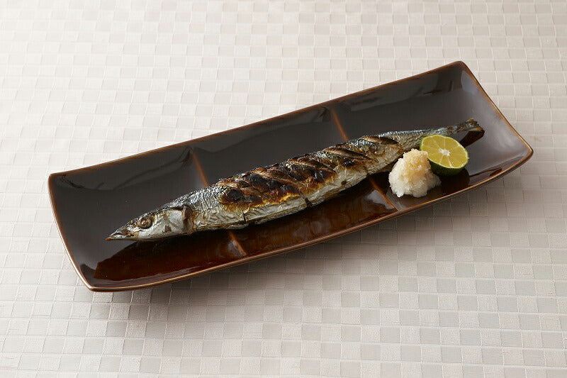 freeto-フリート-3プレート白 サイズ幅34.8×13.5cm 高3.8cm 美濃焼 国産 四角皿 仕切りランチ皿 仕切りプレート さんま皿 おしゃれ 和食器 ホワイト 白磁 電子レンジOK  陶器のふる里  trys小