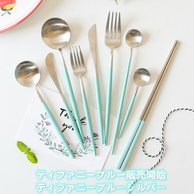 ティファニー お食い初め 銀のスプーン、フォークセット 極美品 お