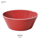パシオン15cmボール ロッサ 赤色 直径15cm 電子レンジOK 食洗機OK 食器 大鉢 サラダ デザート ボウル 国産 日本製 レッド SNS映え インスタ映え PASION   陶器のふる里  trys光