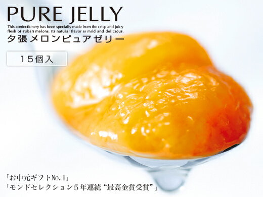ホリ　夕張メロンピュアゼリー　15個入