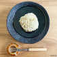 藍月光12cm丸皿 直径12.2cm 小皿 丸皿 高級和食器 藍色 上品 国産 和食器 おしゃれ  陶器のふる里  stockヤ