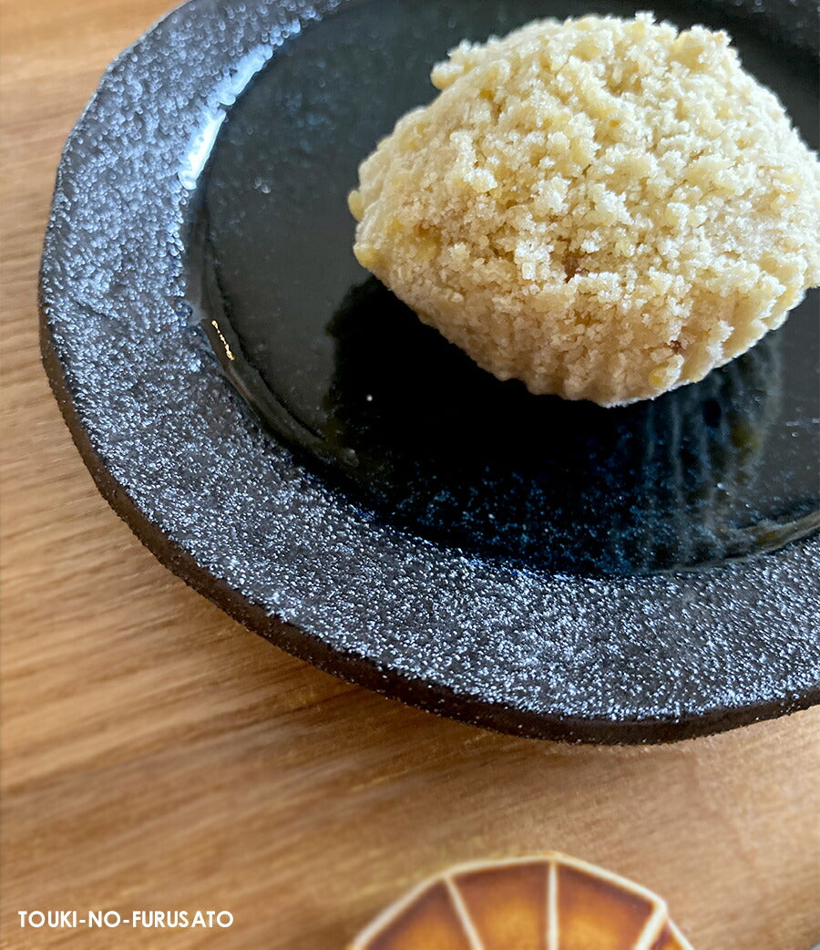 藍月光12cm丸皿 直径12.2cm 小皿 丸皿 高級和食器 藍色 上品 国産 和食器 おしゃれ  陶器のふる里  stockヤ