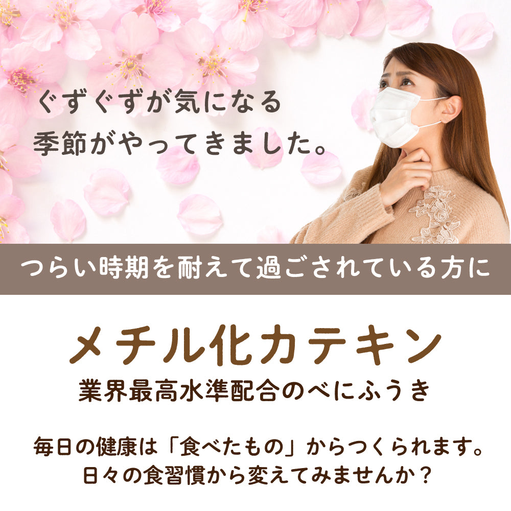 べにふうき 粉末 100g (静岡県産)緑茶「高濃度メチル化カテキン1890mg/100g」含有