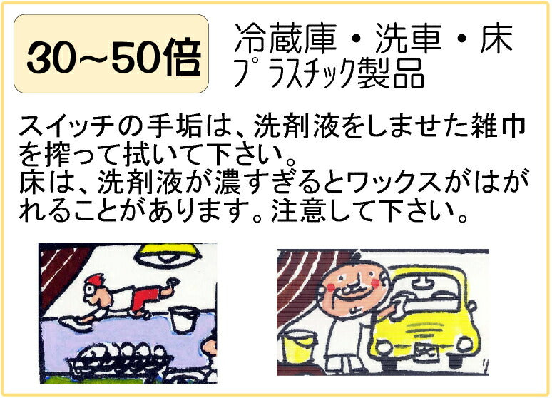 「えがおの力（旧松の力）」4L 【旧キャップ付き】植物油由来成分からできた濃縮自然派洗剤