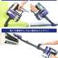 ピンク        サイクロン掃除機 1.2kg 2way ハンディ スティック