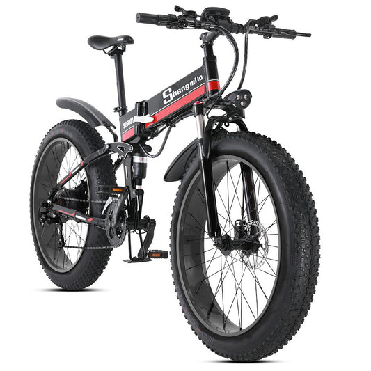 ファットバイク fatbike Shengmilo mx01ファットバイク★数量限定高級版★ アシスト自転車 マウンテンバイク1000w 48v12.8An大容量バッテリー アルミフレーム FATBIKE迫力の極太タイヤ スノーホイール