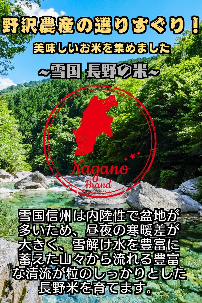 お米 10kg コシヒカリ 白米 5kg × 2袋 精米 長野県産 こしひかり 米 10キロ ギフト 令和3年産 送料無料 【あす楽】 翌日配達