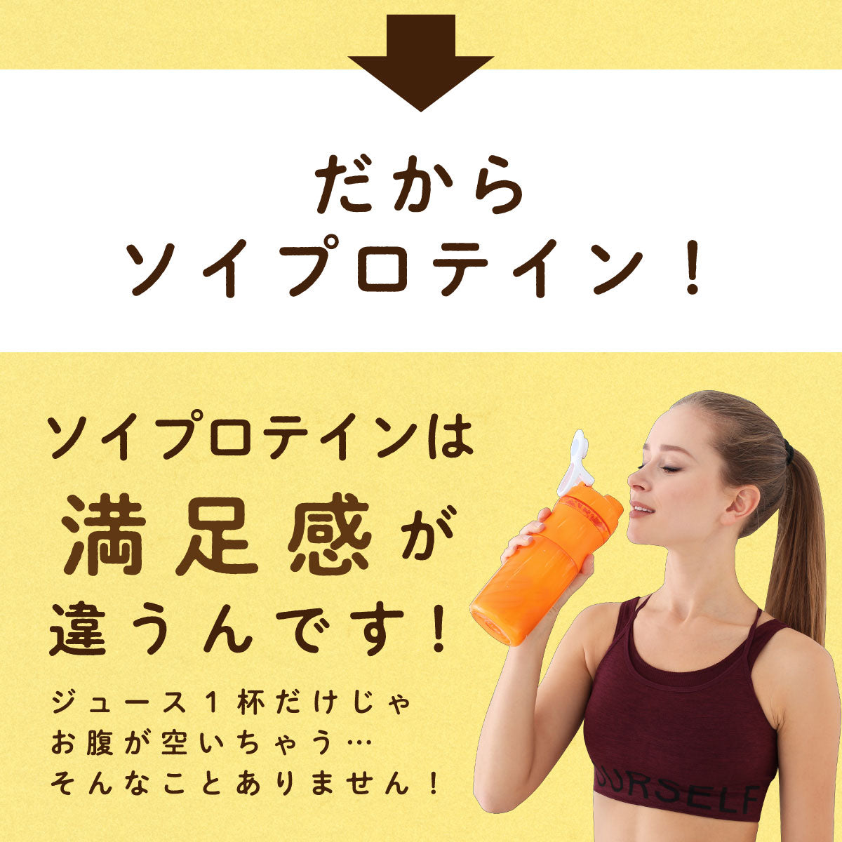カカオ味　大豆プロテイン ソイプロテイン 500g