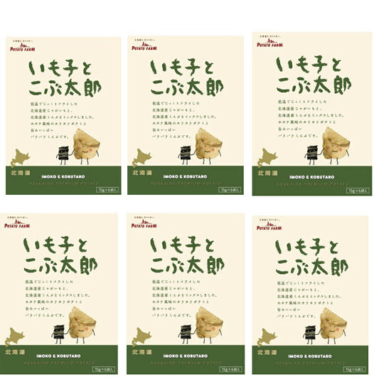 いも子とこぶ太郎90g×6個じゃがポックルの兄弟新発売カルビー