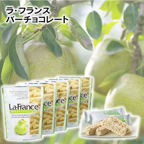 【訳あり】 おかし 山形県産 ラ・フランス チョコバー 10本入×30袋 おやつ ※賞味期限9月3日のため大特価