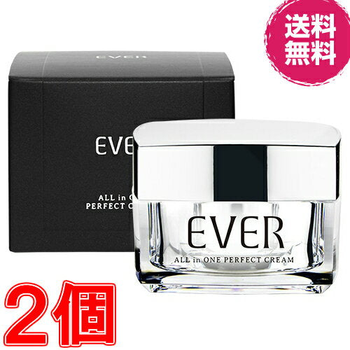 【送料無料】エヴェル オールインワンパーフェクトクリーム ×お得２個《ＥＶＥＲ、３０ｇ、オールインワンクリーム、次世代の美容成分「RemyStem」》
