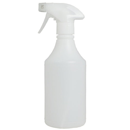 トリガー スプレー 500ml [ ボトル：半透明 ／ トリガー：ホワイト ]