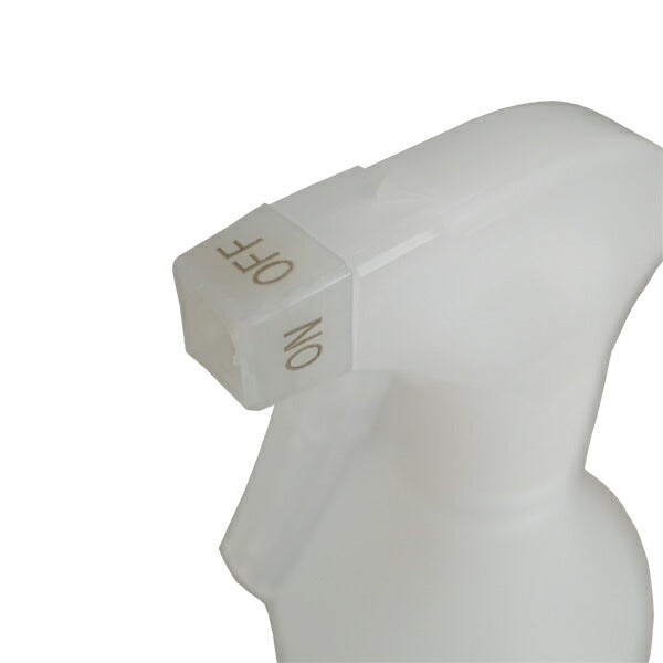 トリガー スプレー 500ml [ ボトル：半透明 ／ トリガー：ホワイト ]
