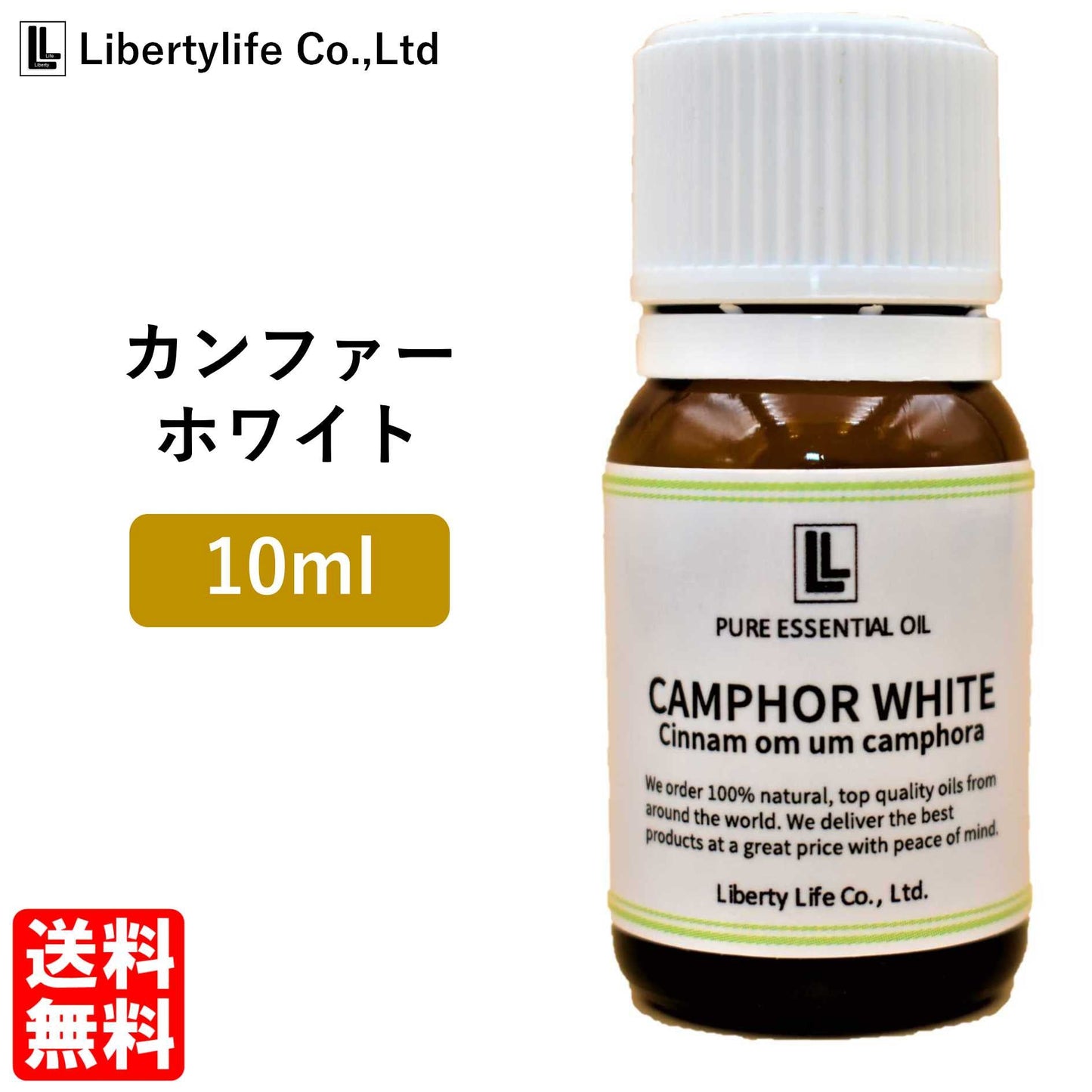 アロマオイル カンファー ホワイト 精油 エッセンシャルオイル  (10ml)