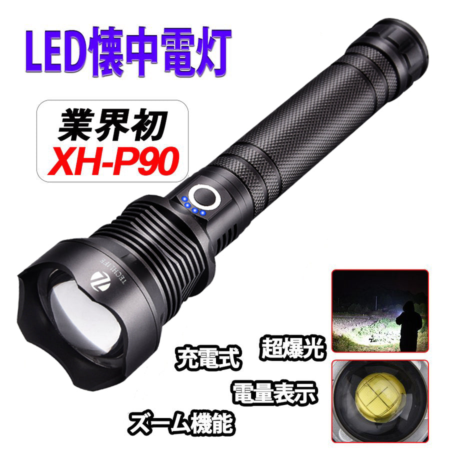 超高輝度LED 懐中電灯(w023)小型P90