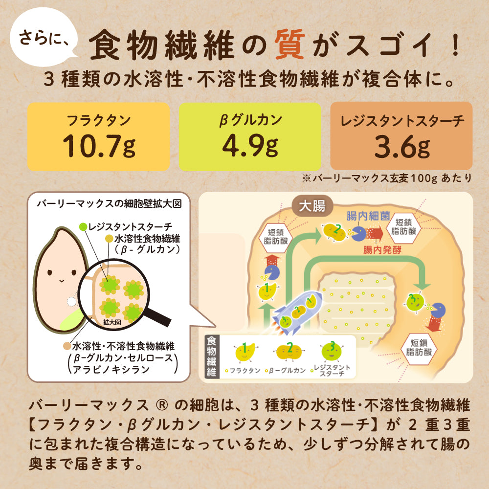 スーパー大麦 バーリーマックス 800g – カウシェ